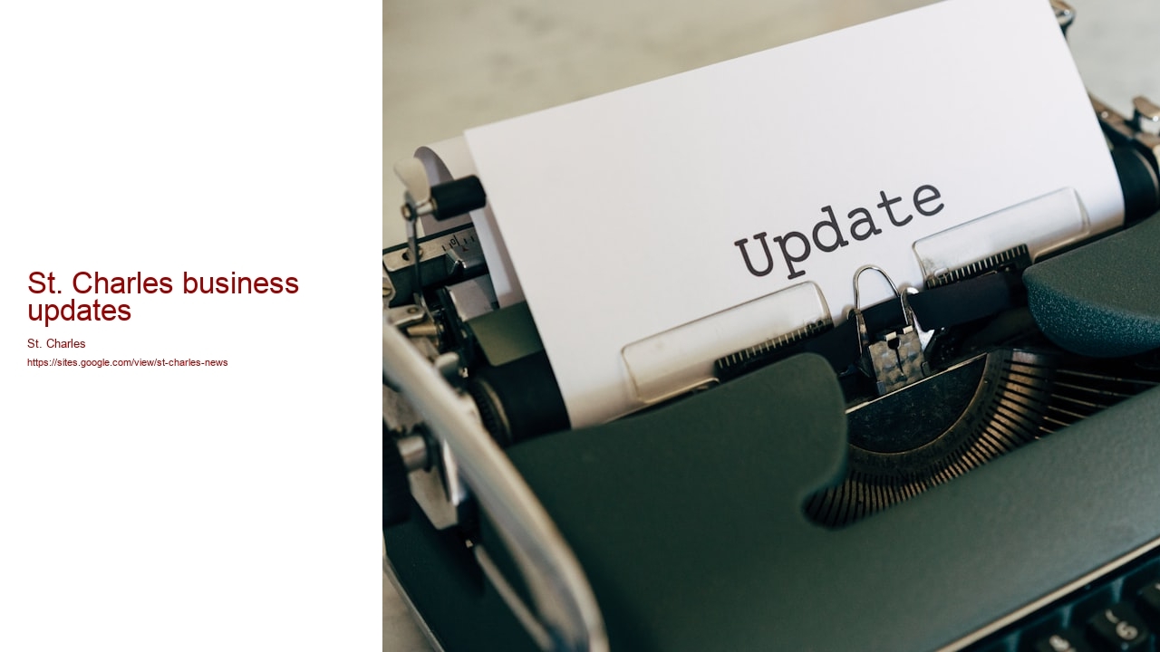 St. Charles business updates