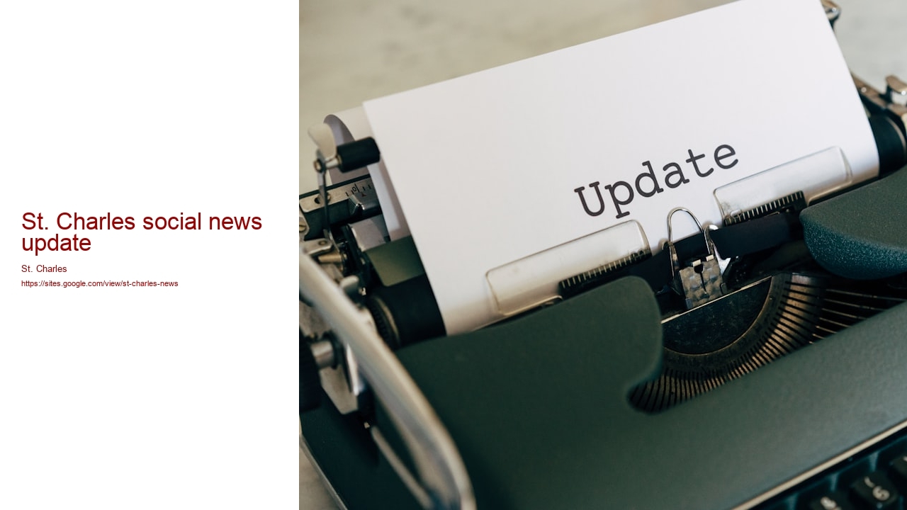 St. Charles social news update  